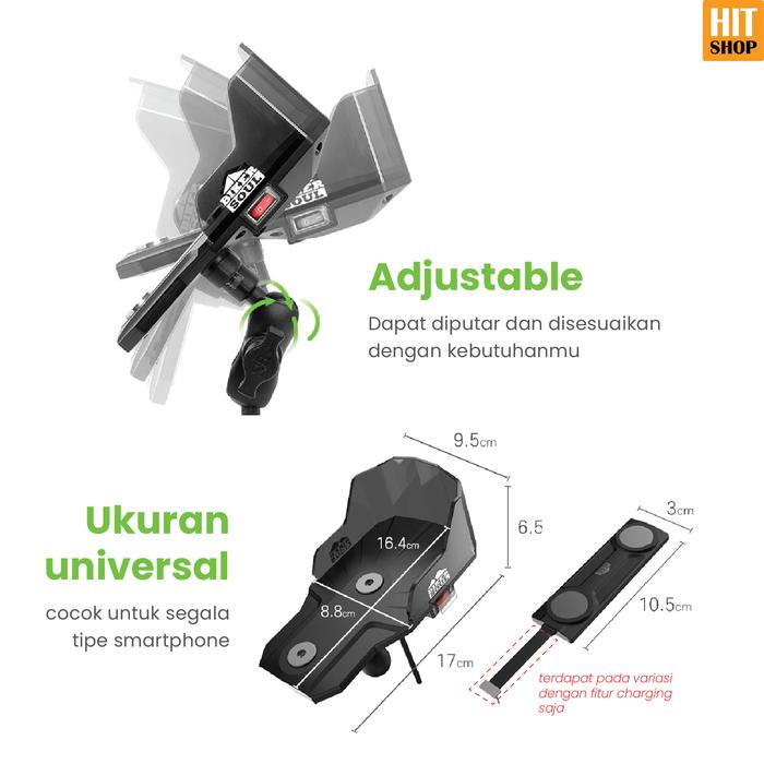 MAGFIT MOTO Strong Magnetic Phone Holder by BIKERSOUL Korea