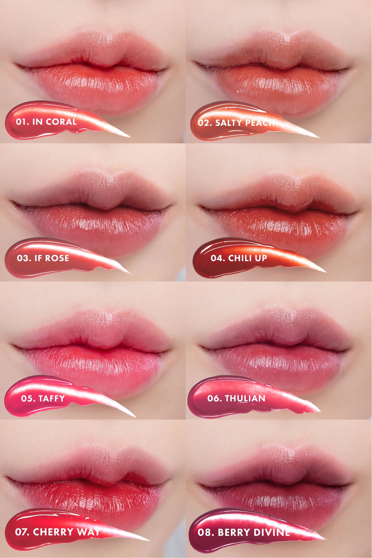 ROMAND Dewyful Water Tint (11 Colors)
