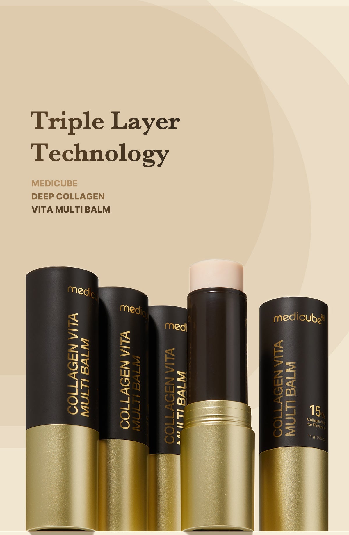 MEDICUBE Deep Collagen Vita Multi Balm (11gr)