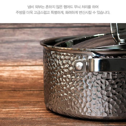 BELLA CUISINE 5ply Casserole With Lid - Panci dengan Tutup - 16cm