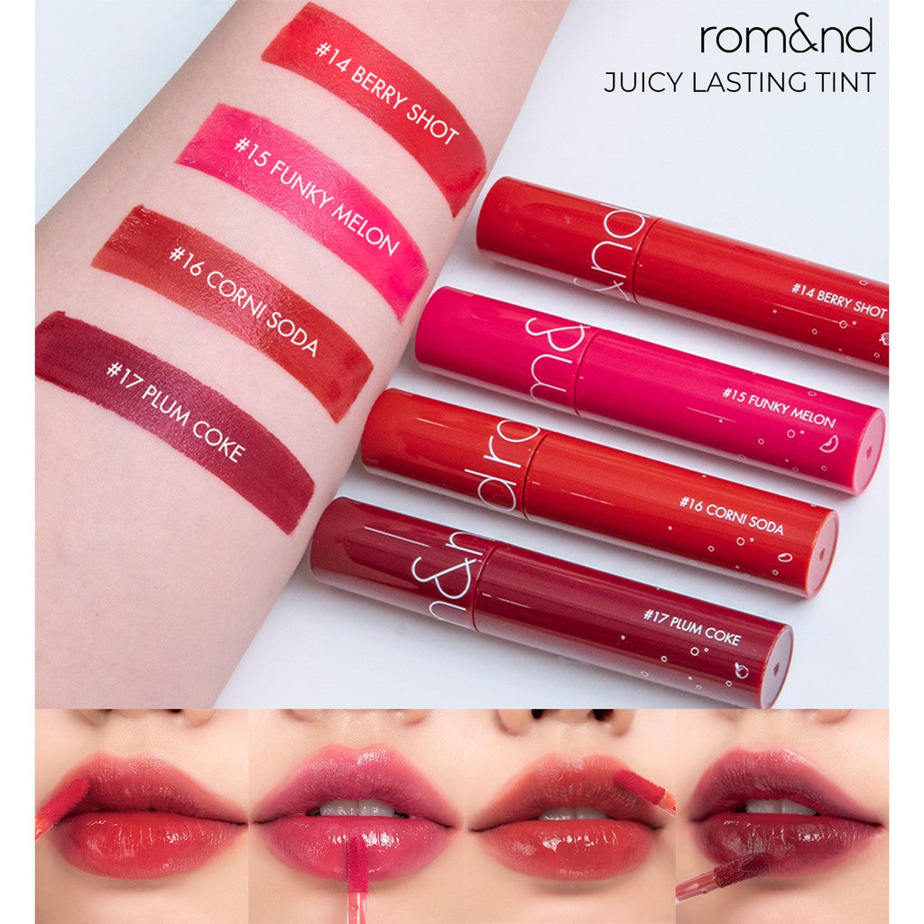 ROMAND Juicy Lasting Tint Sparkling Juicy (4 Colors)