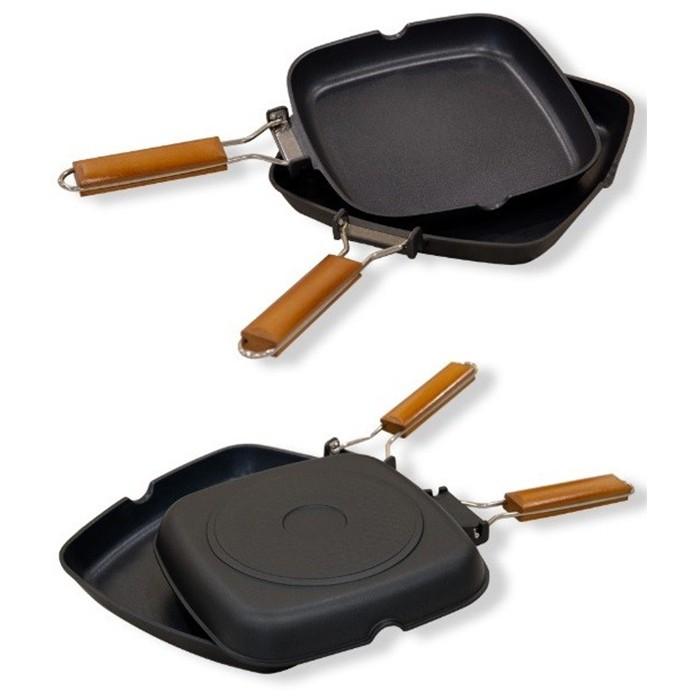 BELLA CUISINE Square Pan 2pcs Set 24cm & 28cm - Teflon / Penggorengan