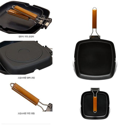 BELLA CUISINE Square Pan 2pcs Set 24cm & 28cm - Teflon / Penggorengan