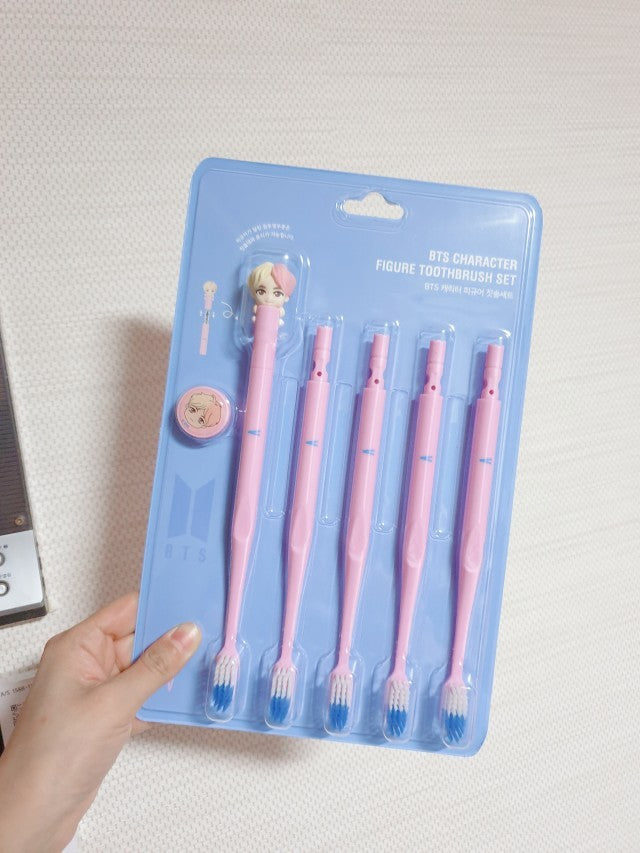 SANGSANG TinyTan Character Figure Toothbrush Set