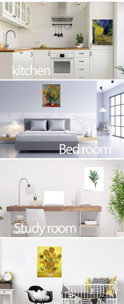 AIRTEC AIR WALL - AIR PURIFICATION POSTER STICKER - Botanical B