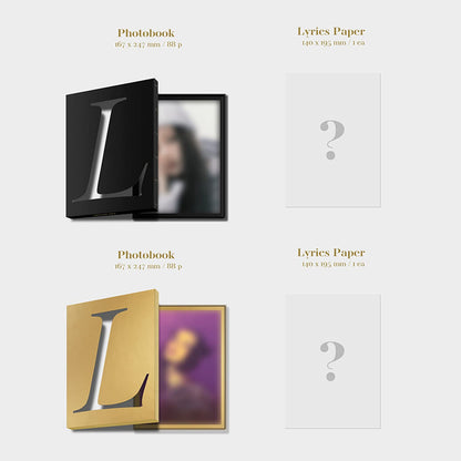 MUSIC PLANT Lisa First Single Album Lalisa Black