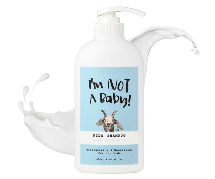 GENIE THE BOTTLE INC. I'M NOT A BABY Kids Shampoo with Goat Milk