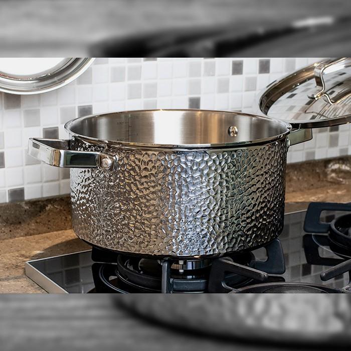 BELLA CUISINE 5ply Casserole With Lid - Panci dengan Tutup - 16cm