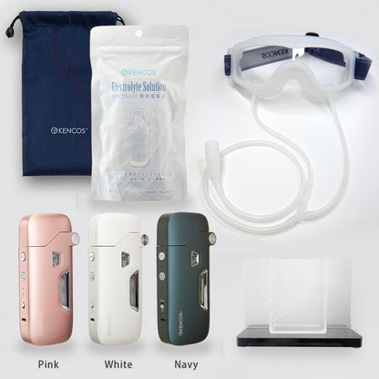 KENCOS4 Portable Hidrogen Inhaler Goggle Complete Set - Hitam