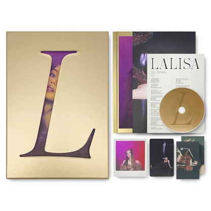 MUSIC PLANT Lisa First Single Album Lalisa Gold