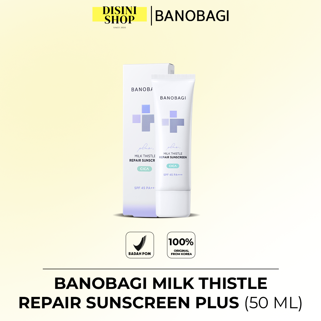 BANOBAGI Milk Thisle Repair Cica Sunscreen Plus SPF 45, PA+++ (50ml)