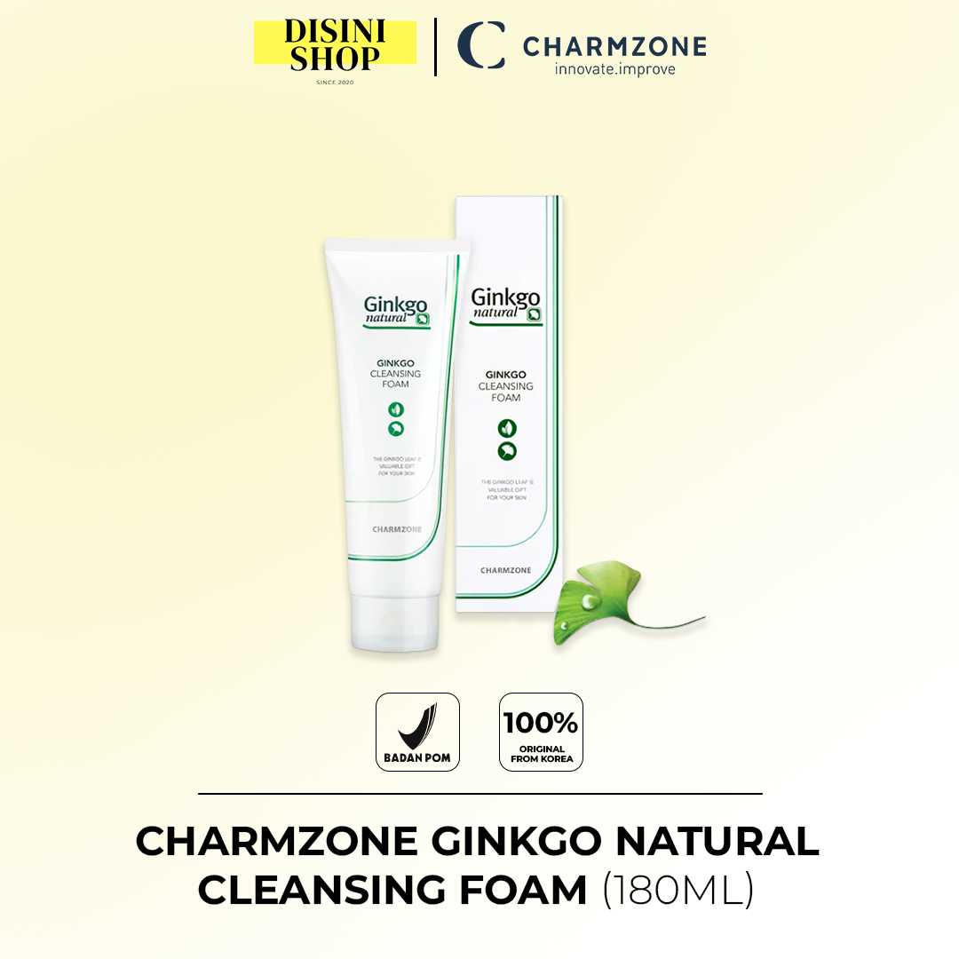 CHARMZONE Ginkgo Natural Cleansing Foam (180ml)