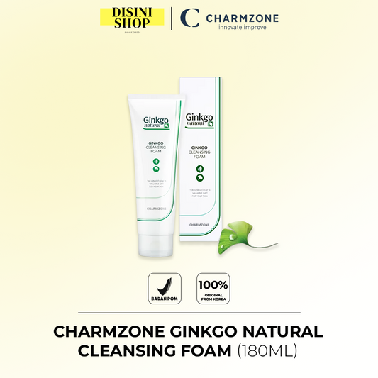 CHARMZONE Ginkgo Natural Cleansing Foam (180ml)