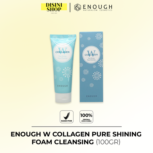 ENOUGH W Collagen Pure Shining Foam Cleansing (100ml)