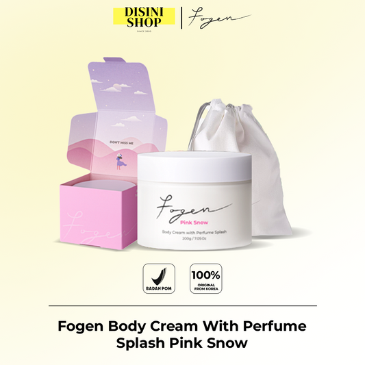 FOGEN Body Cream with Perfume Splash Pink Snow (200ml)