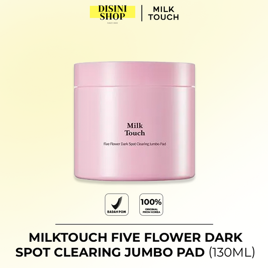 [NEAR EXP] MILK TOUCH Five Flower Dark Spot Clearing Jumbo Pad (130ml)