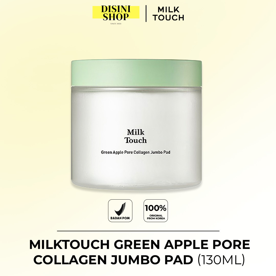 MILK TOUCH Green Apple Pore Collagen Jumbo Pad (130ml)