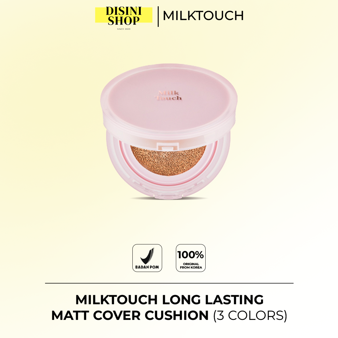 MILK TOUCH Long Lasting Matt Cover Cushion (3 Colors)