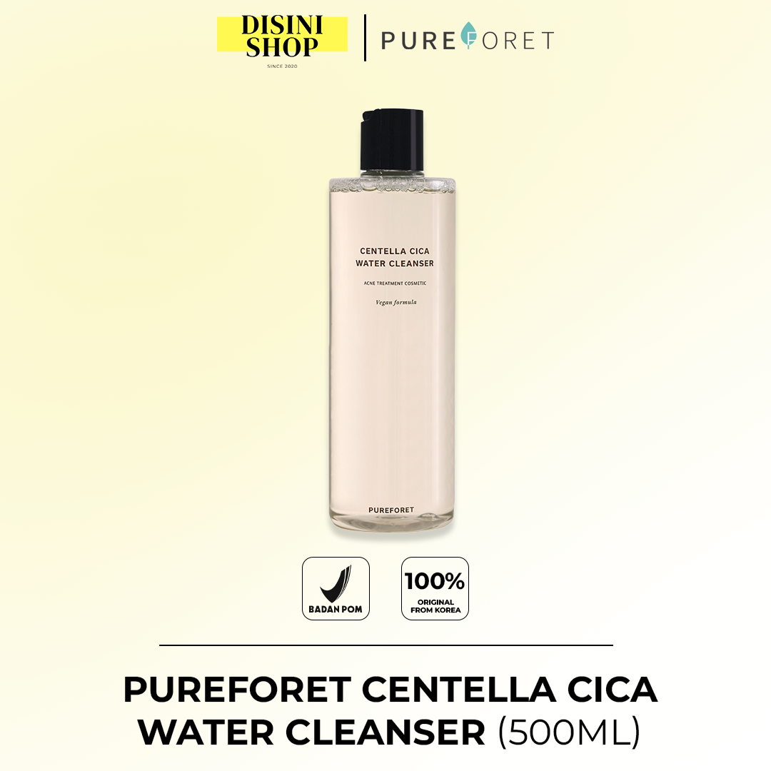 PUREFORET Centella Cica Water Cleanser (500ml)