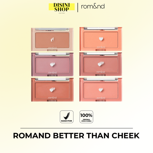 ROMAND Better Than Cheek (5 Colors)