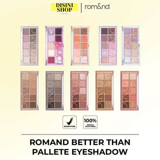 ROMAND Better Than Palette (9 Colors)