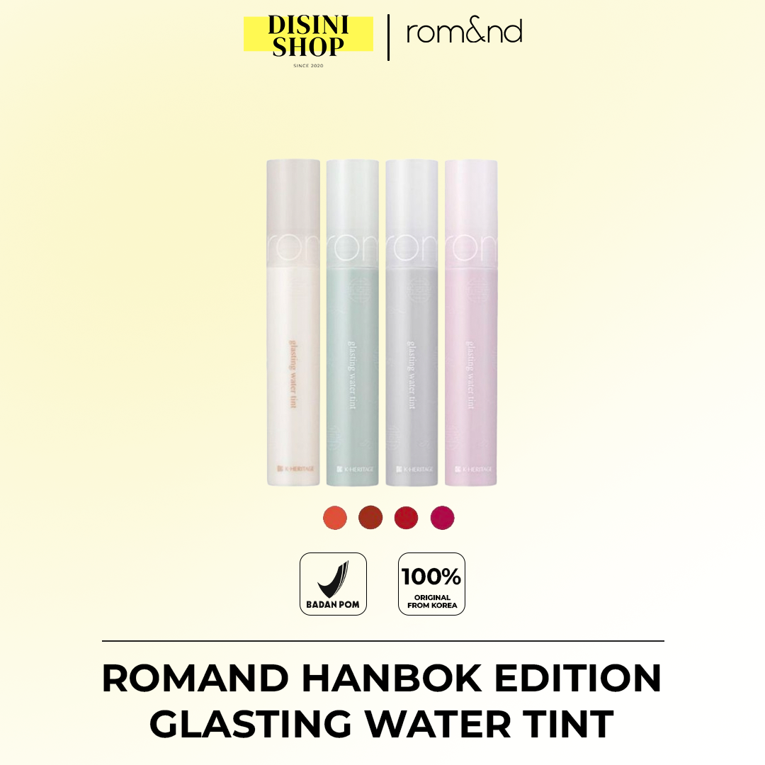 ROMAND Hanbok Edition Glasting Water Tint (4 Colors)