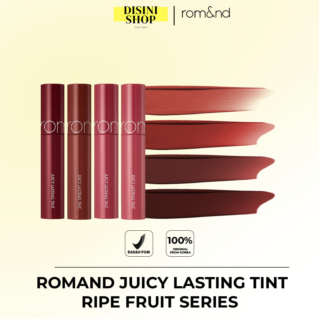 ROMAND Juicy Lasting Tint Ripe Fruit (4 Colors)