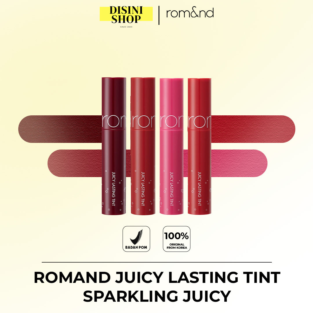 ROMAND Juicy Lasting Tint Sparkling Juicy (4 Colors)