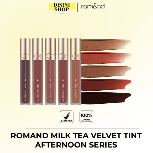 ROMAND Milk Tea Velvet Tint Afternoon Series (5 Colors)