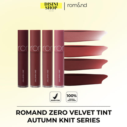 ROMAND Zero Velvet Tint Autumn Knit Series (4 Colors)