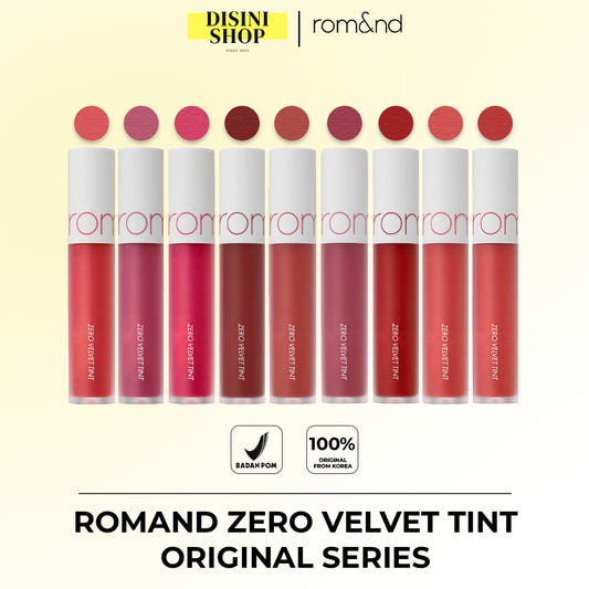 ROMAND Zero Velvet Tint Original Series (11 Colors)