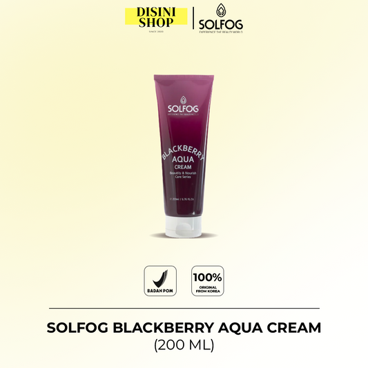 SOLFOG Blackberry Aqua Cream (200ml)