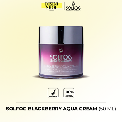 SOLFOG Blackberry Aqua Cream (50ml)