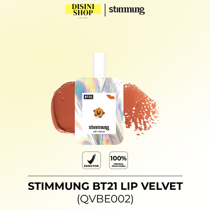 STIMMUNG BT21 Series - BT21 Lip Glossy / BT21 Lip Velvet / BT21 Face Blusher