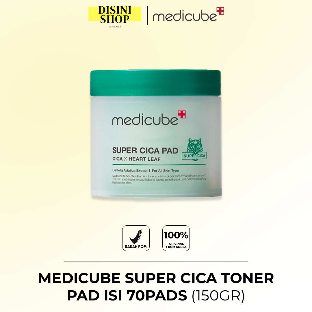 MEDICUBE Super Cica Toner Pad Isi 70Pads (150ml)