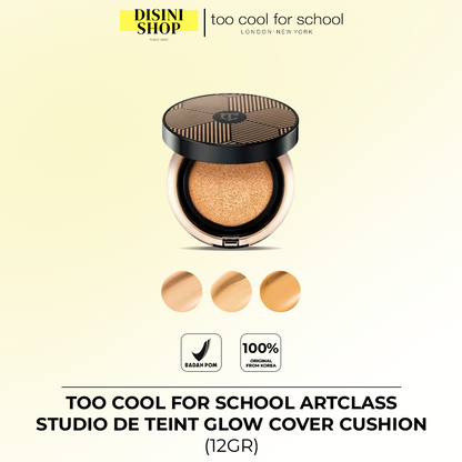 TOO COOL FOR SCHOOL Artclass Studio de Teint Glow Cover Cushion (12g)