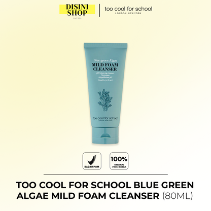 TOO COOL FOR SCHOOL Blue Green Algae Mild Foam Cleanser (80ml)