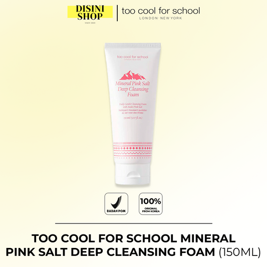 TOO COOL FOR SCHOOL Mineral Pink Salt Deep Cleansing Foam (150ml)