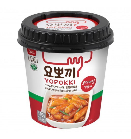 YOUNG POONG CO.,LTD. YOPOKKI Halal Original Topokki