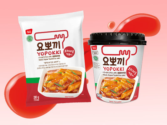 YOUNG POONG CO.,LTD. YOPOKKI Halal Spicy Topokki