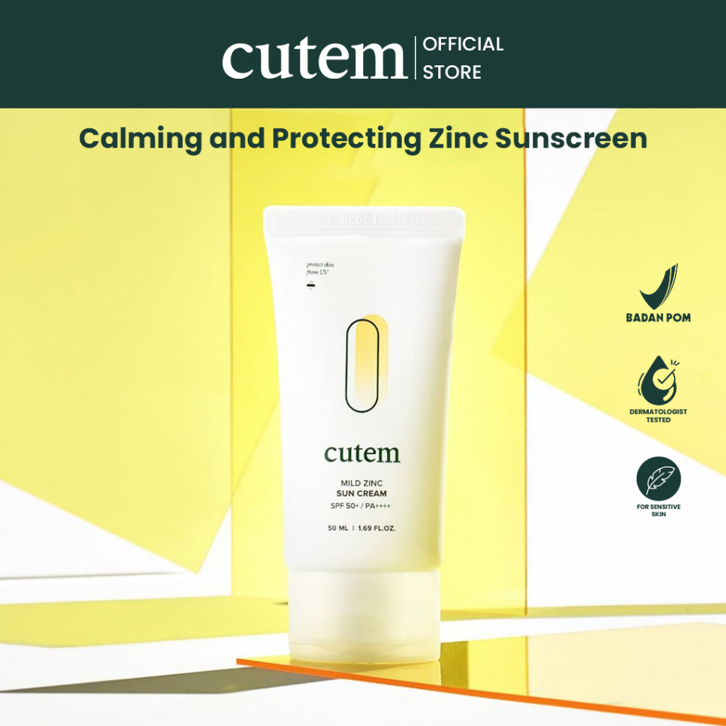 CUTEM Mild Zinc Sun Cream