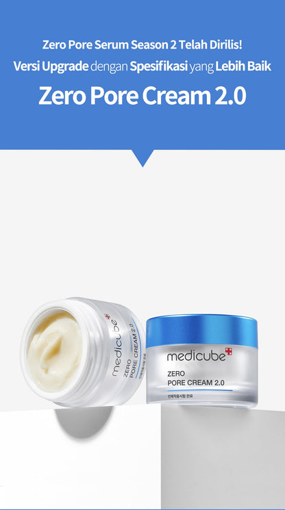 MEDICUBE Zero Pore Cream 2.0 (50ml)