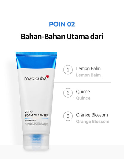 MEDICUBE Zero Foam Cleanser (120ml)