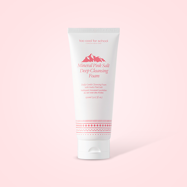 Too Cool For School - Mineral Pink Salt Deep Cleansing Foam (150ml) LVS Shop - LVS SHOP