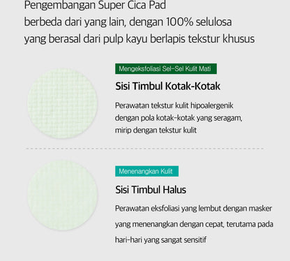 MEDICUBE Super Cica Toner Pad Isi 70Pads (150ml)
