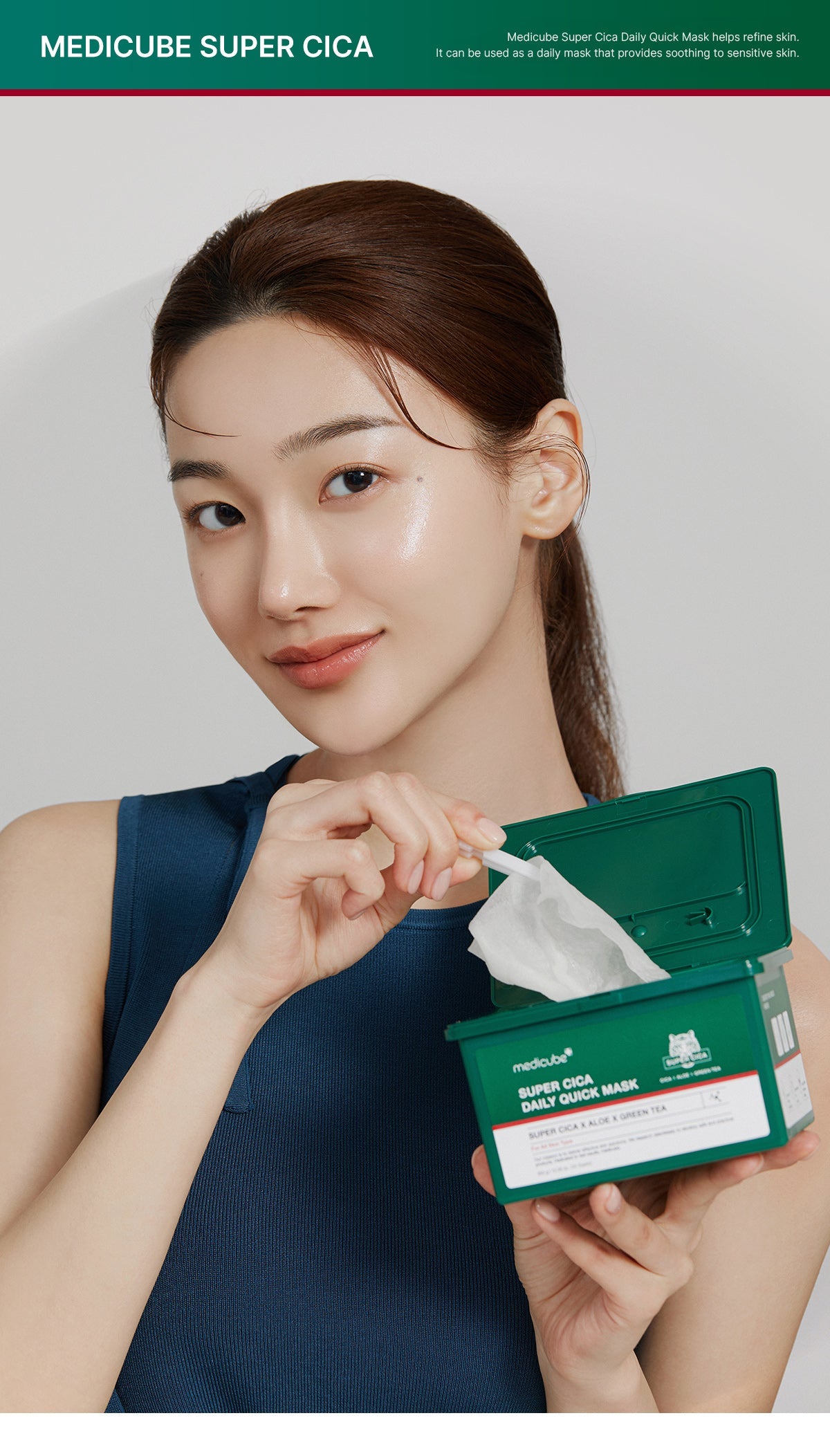 MEDICUBE Super Cica Daily Quick Mask (350ml)