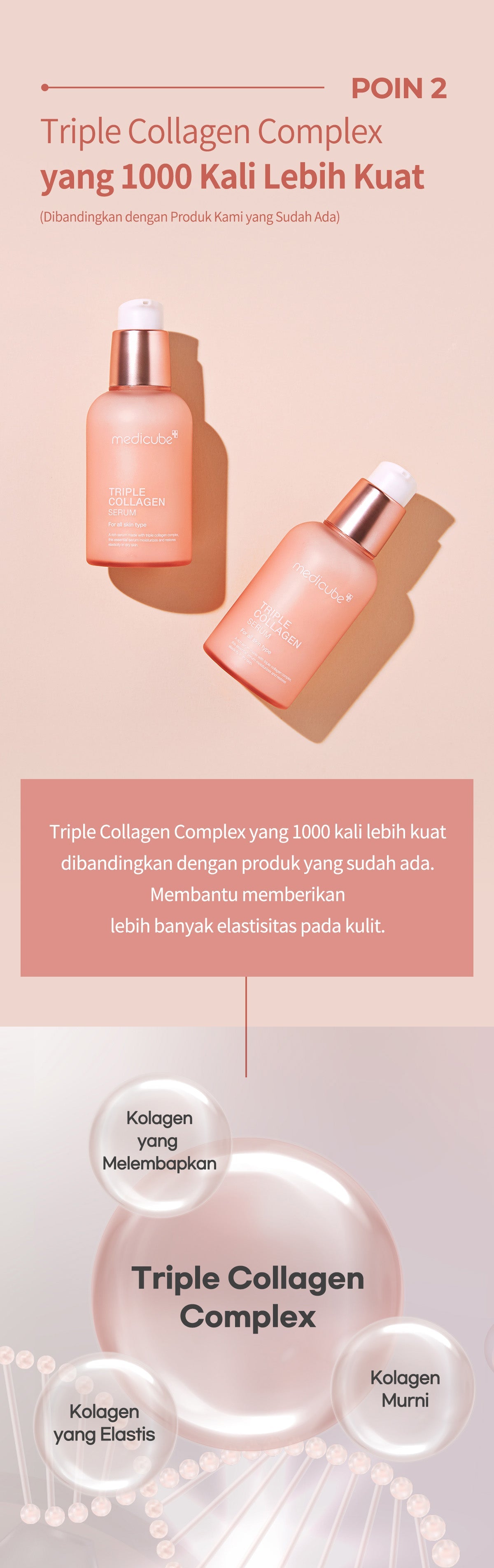 MEDICUBE Triple Collagen Essential Serum 3.0 (55ml)