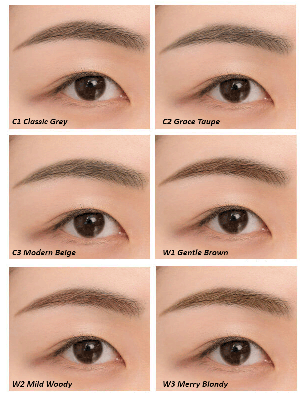 ROMAND Han All Sharp Eye Brows (6 Colors) – Disini Shop