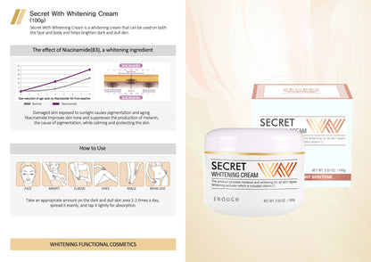 ENOUGH Secret W Whitening Cream (100ml)