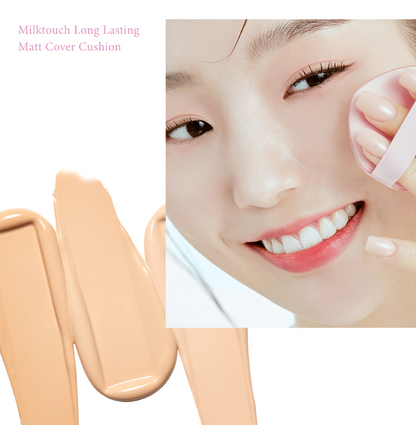 MILK TOUCH Long Lasting Matt Cover Cushion (3 Colors)